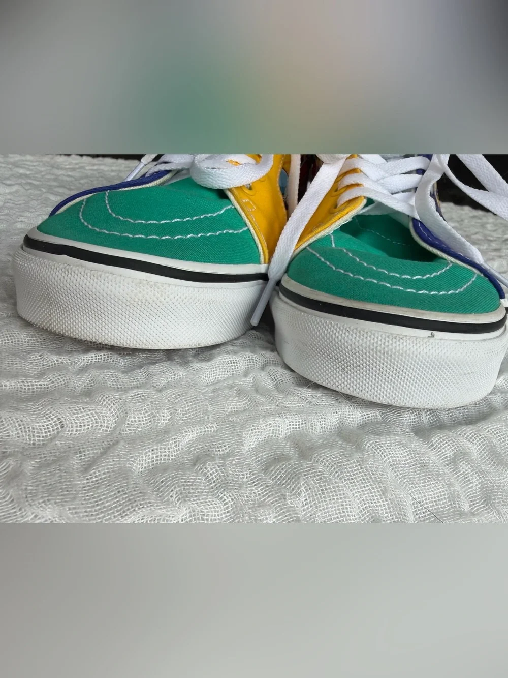 Vans x Sesame Street Sk8-hi High Top Sneakers Women’s 9.5 Men’s 8
